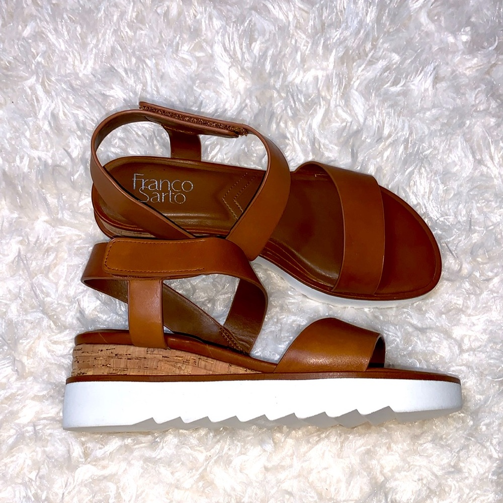 Franco Sarto Women's Tan Sandals 7M
